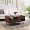 Modern Hairpin-Leg Coffee Table ‚Äì Dark Walnut