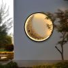 3D Moon Indoor & Outdoor Wall Lamp, Moon Lamp, Wall Decorations, Waterproof outdoor wall lights