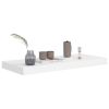 Floating Wall Shelf White 23.6"x9.3"x1.5" MDF