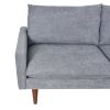 L-Shaped Sofa with Padded Cashmere: Multi-functional Design, Modern Luxury Appearance - Ideal for Living Rooms, Apartments - Easy Assembly & Maintenan