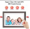 Digital Picture Frame FRAMEO 10.1 Inch 1280x800 IPS LCD Touch Screen WiFi Digital Photo Frame with Auto-Rotate 32GB Storage Share Photos and Vedios In