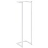 Towel Rack White 9.8"x7.9"x37.4" Steel