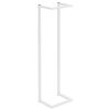 Towel Rack White 9.8"x7.9"x37.4" Steel