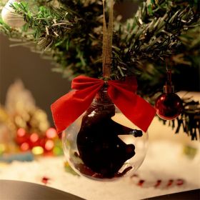 Funny Christmas Ball Ornaments, Mini Hanging Decorations for Family and Friends (Color: Q10)