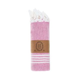 Asena Beach Towel (Color: Pink, size: 38'' x 70'')