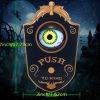 Halloween Decoration, Ghost Doorbell Animated Eyeball Halloween Decoration With Spooky Sounds, Trick Or Treat Activities For Kids, Haunted House Hallo