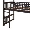 Twin Loft Bed with Slide;  House Bed with Slide